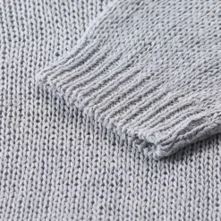 Roberto Collina Kurzarmpullover aus Baumwollmix lila Pullover