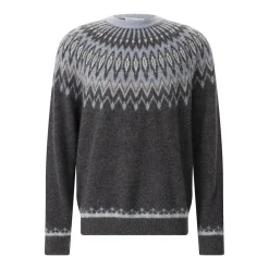 Roberto Collina Pullover aus Alpaka-Woll-Mix braun Pullover