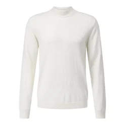 Roberto Collina Pullover mit Stehkragen blau Pullover