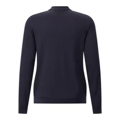 Roberto Collina Pullover mit Stehkragen blau Pullover