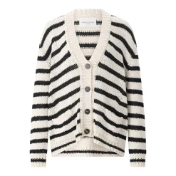 Roberto Collina Strickjacke aus Baumwolle weiß Strickjacke