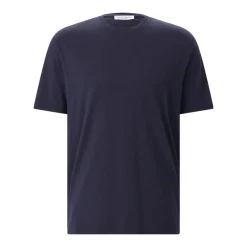 Roberto Collina T-Shirt aus Baumwolle dunkelblau T-Shirt