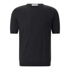 Roberto Collina T-Shirt aus Baumwolle schwarz T-Shirt