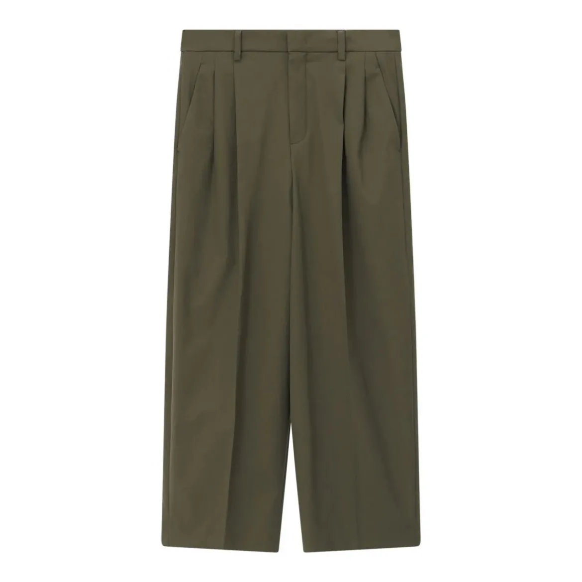 ROSSI Noa Crop dark khaki Hose