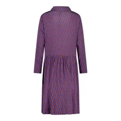 Rosso35 Midikleid mit geometrischem Muster mehrfarbig Midikleid