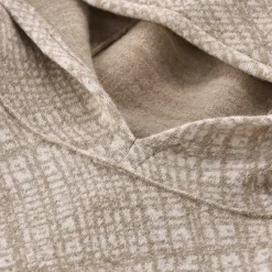 Rosso35 Poncho mit Kapuze beige Poncho
