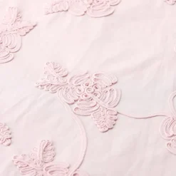 Rotate Flower Maxi Skirt Pink Midirock