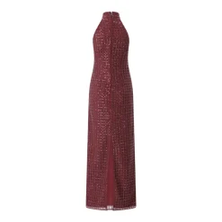 Rotate Maxikleid mit Pailletten rot Maxikleid