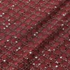 Rotate Maxikleid mit Pailletten rot Maxikleid