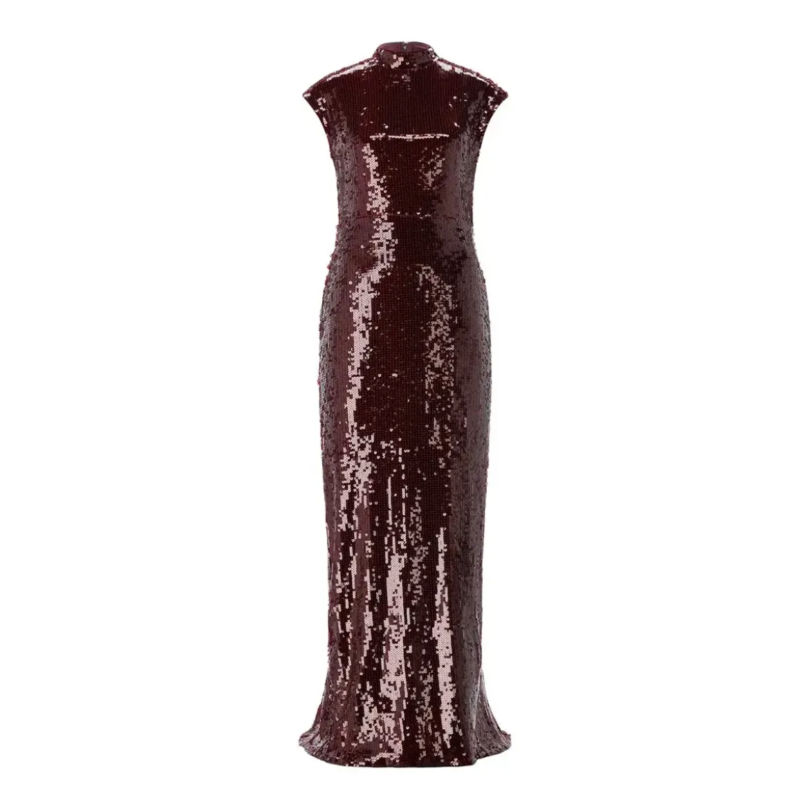 Rotate Maxikleid mit Pailletten rot Maxikleid