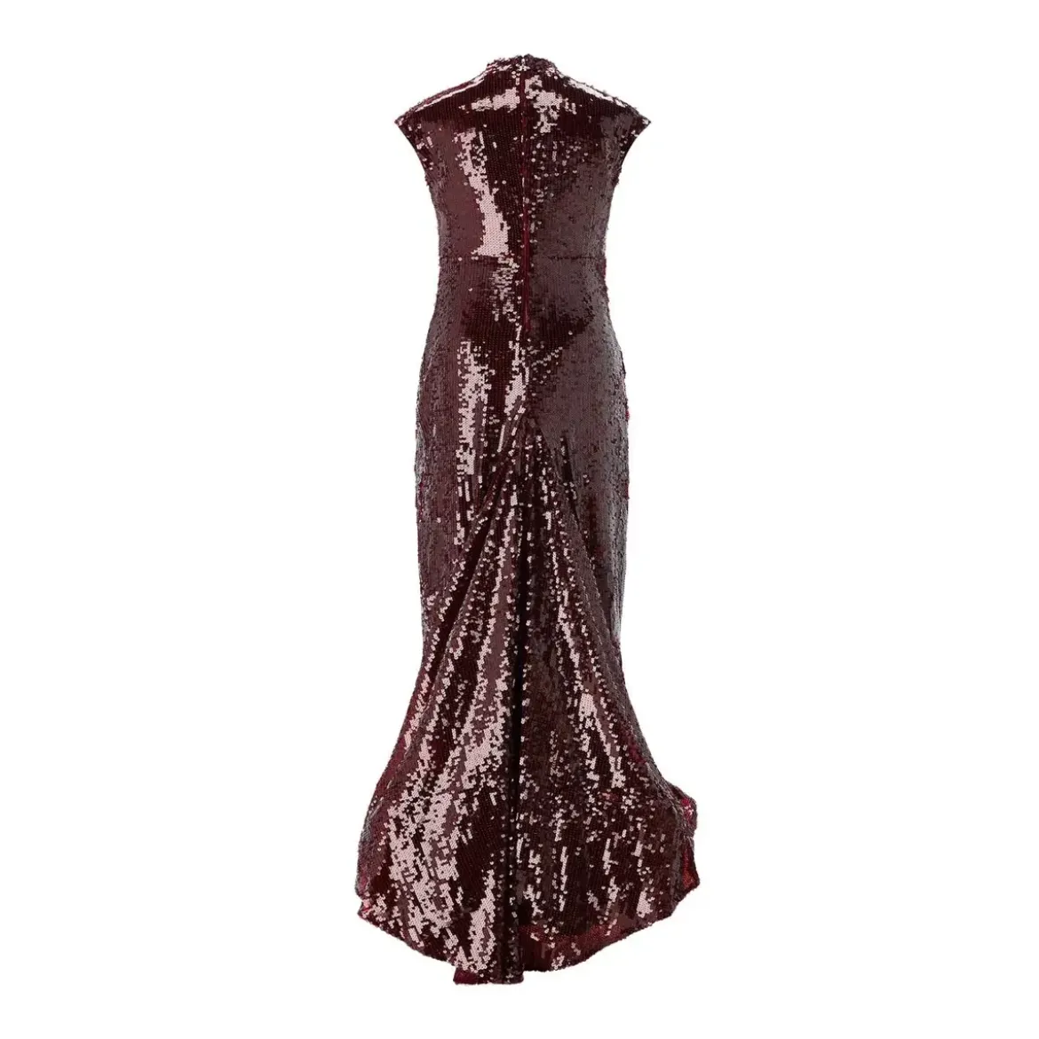 Rotate Maxikleid mit Pailletten rot Maxikleid