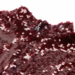 Rotate Maxikleid mit Pailletten rot Maxikleid