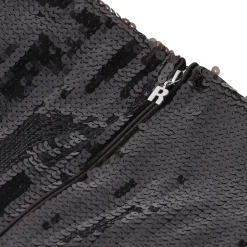 Rotate Midikleid mit Pailletten schwarz Maxikleid