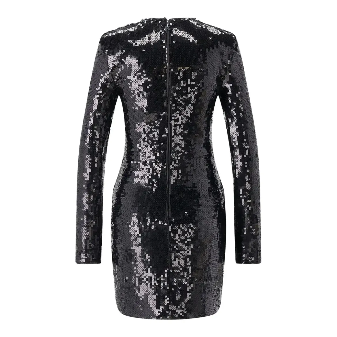Rotate Minikleid mit Pailletten schwarz Minikleid