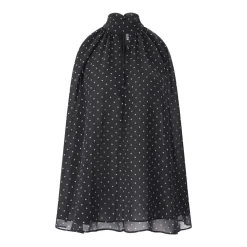 Rotate Neckholder Top mit Blumenprint schwarz Top