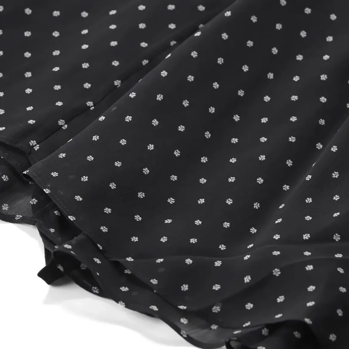 Rotate Neckholder Top mit Blumenprint schwarz Top