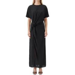 Rotate Rückenfreies Maxikleid schwarz Maxikleid