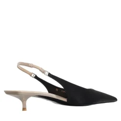 Saint Laurent Cherish Pump Nero Pink Pumps