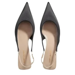 Saint Laurent Cherish Pump Nero Pink Pumps