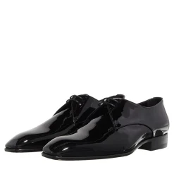 Saint Laurent Eli Nero Schnürschuhe