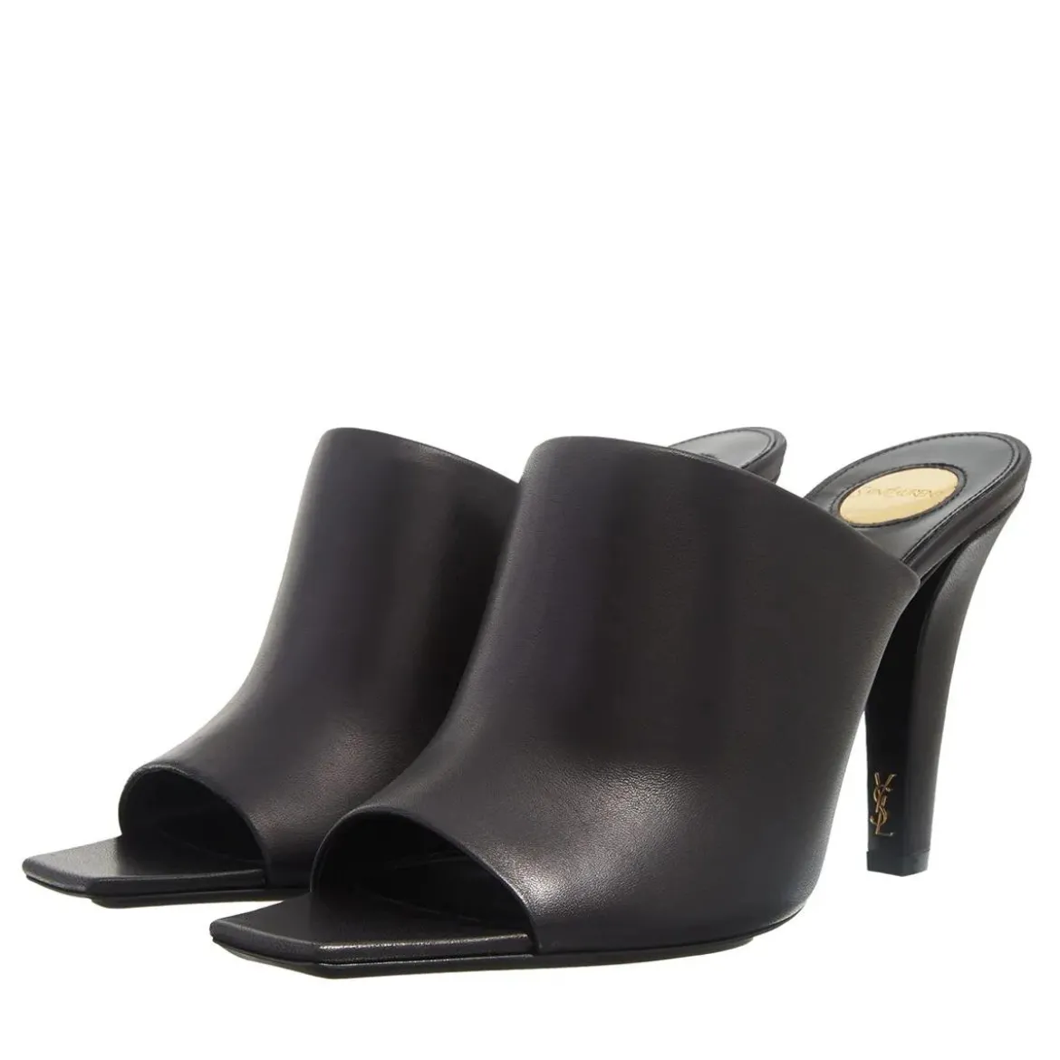 Saint Laurent Jill Mule Nero Mules