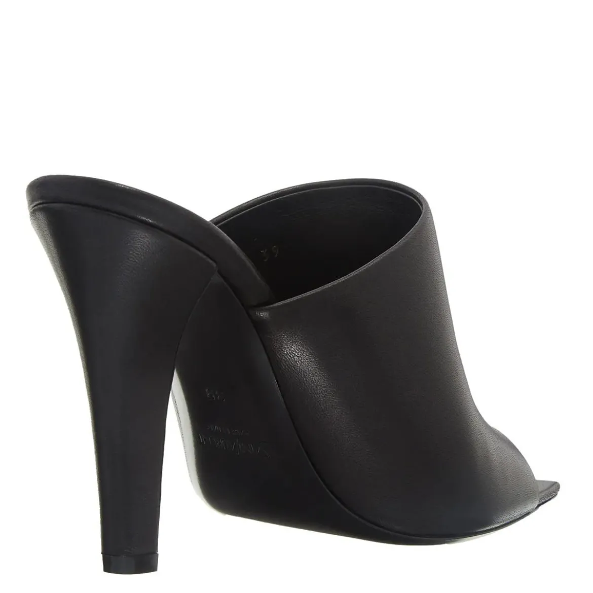 Saint Laurent Jill Mule Nero Mules