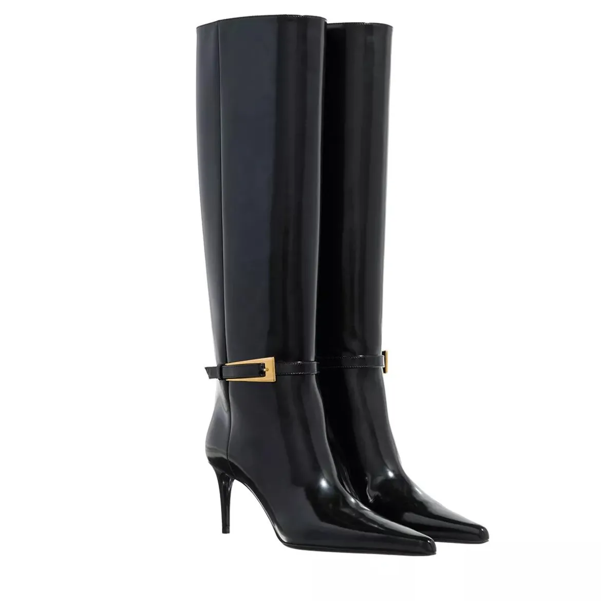 Saint Laurent Lee Boots Black Stiefel