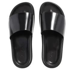 Saint Laurent Nichols Slides Black Slides