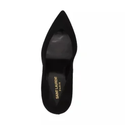 Saint Laurent Paris Pumps Suede Black Pumps