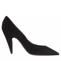 Saint Laurent Paris Pumps Suede Black Pumps