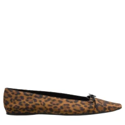 Saint Laurent Poppy Ballerina Shoes Brown / Black Ballerinas