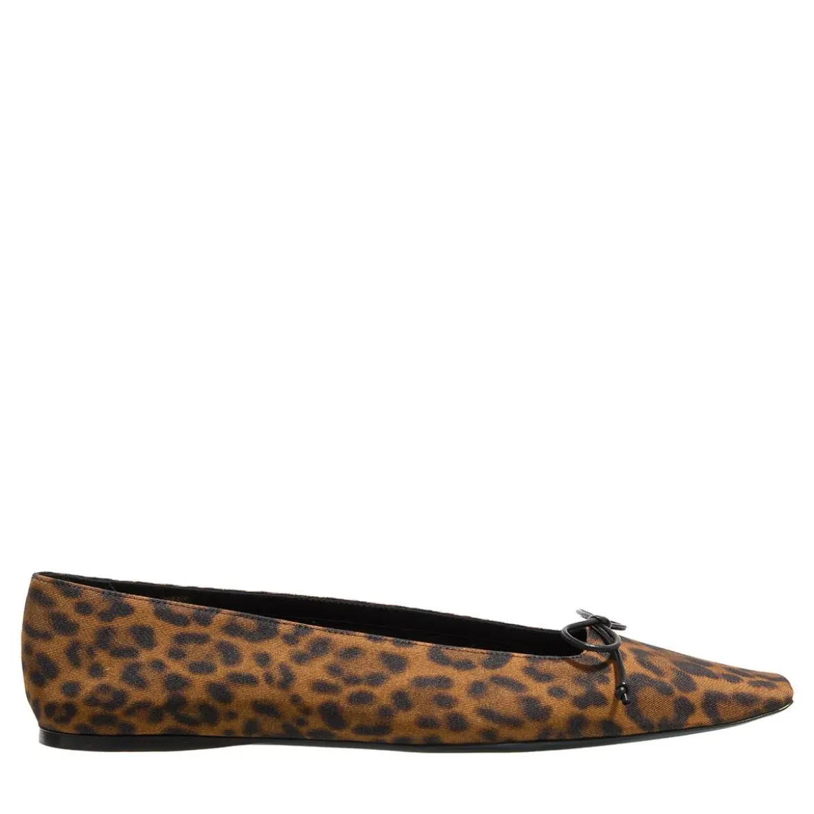 Saint Laurent Poppy Ballerina Shoes Brown / Black Ballerinas