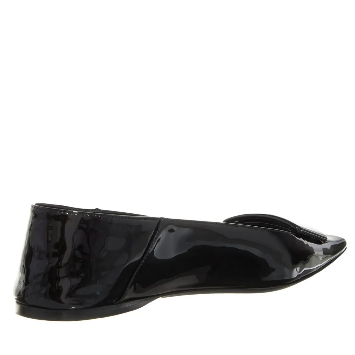 Saint Laurent Poppy Ballerinas Black Ballerinas