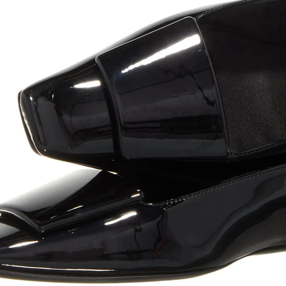 Saint Laurent Poppy Ballerinas Black Ballerinas