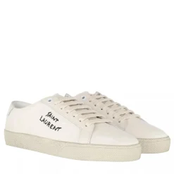 Saint Laurent Saint Laurent Signature Sneaker Panna Low-Top-Sneaker