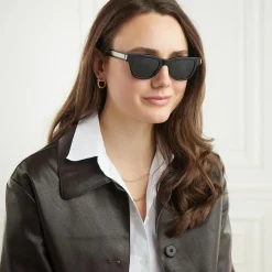 Saint Laurent SL 789 JACQUES-001 Black-Crystal-Black Sonnenbrille