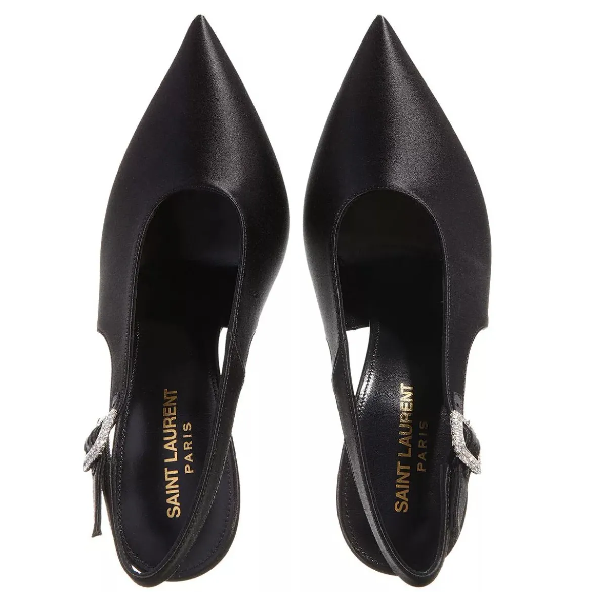 Saint Laurent Yasmeen Slingback Pumps Black Pumps