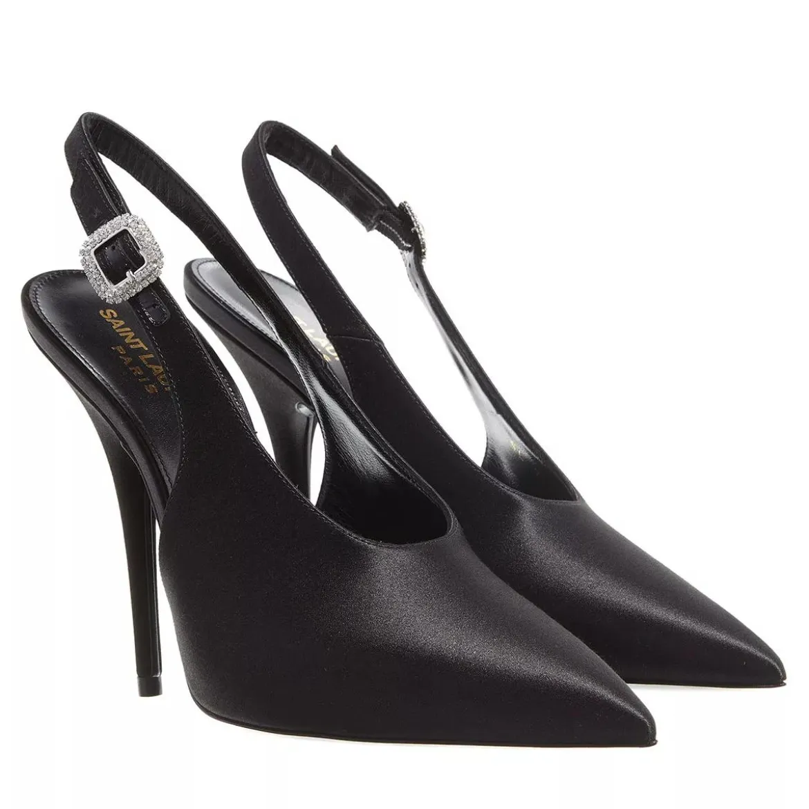 Saint Laurent Yasmeen Slingback Pumps Black Pumps