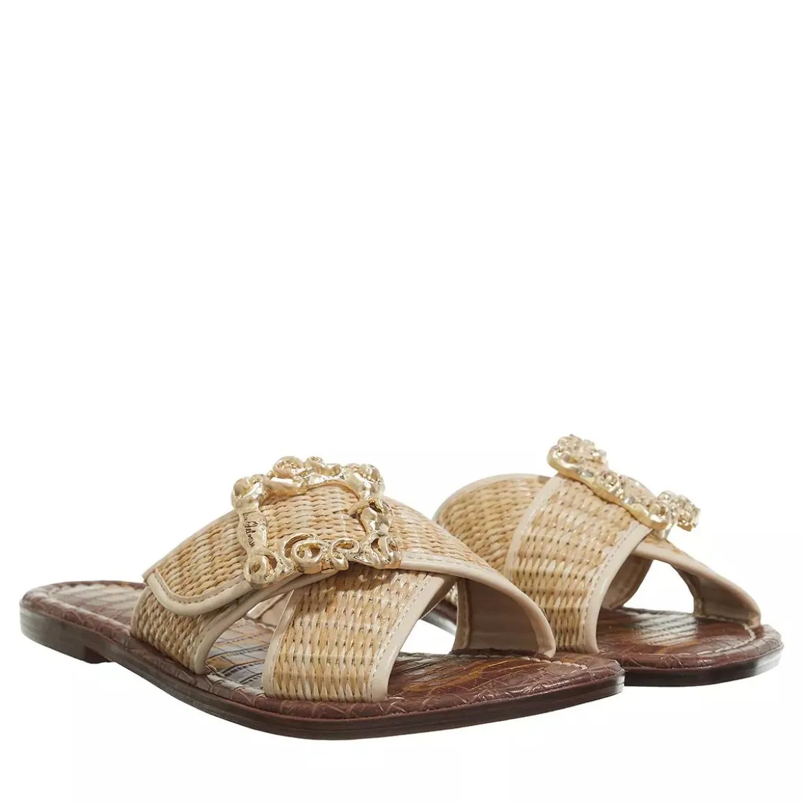 Sam Edelman Gracyn Dark Natural Slides