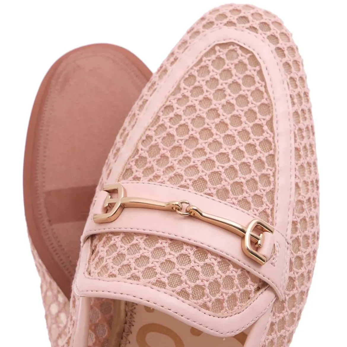 Sam Edelman Loraine Mesh Ballet Pink Loafer