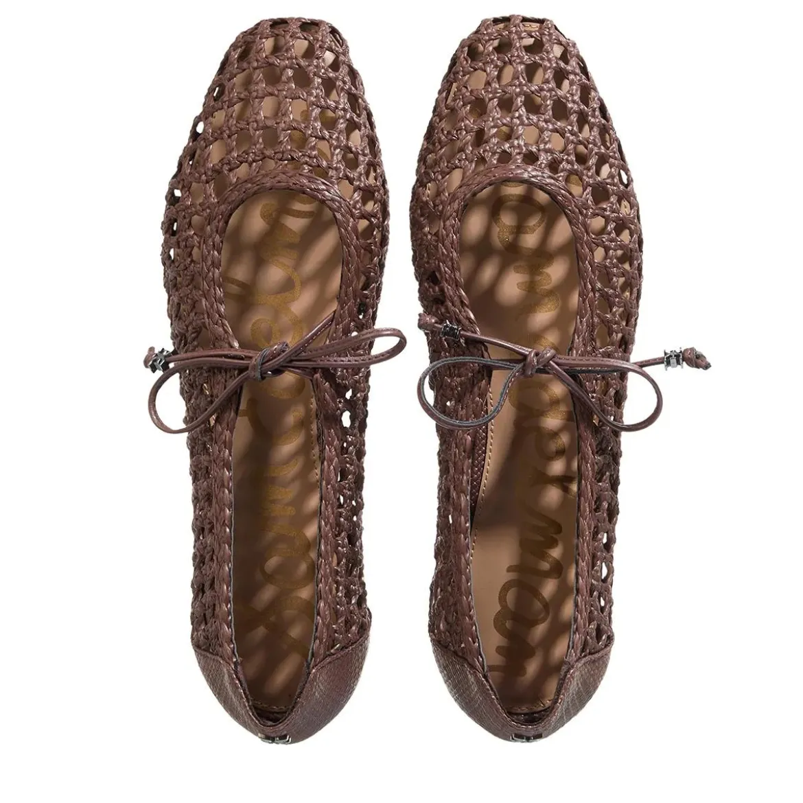 Sam Edelman Marcie Terazzo Brown Ballerinas