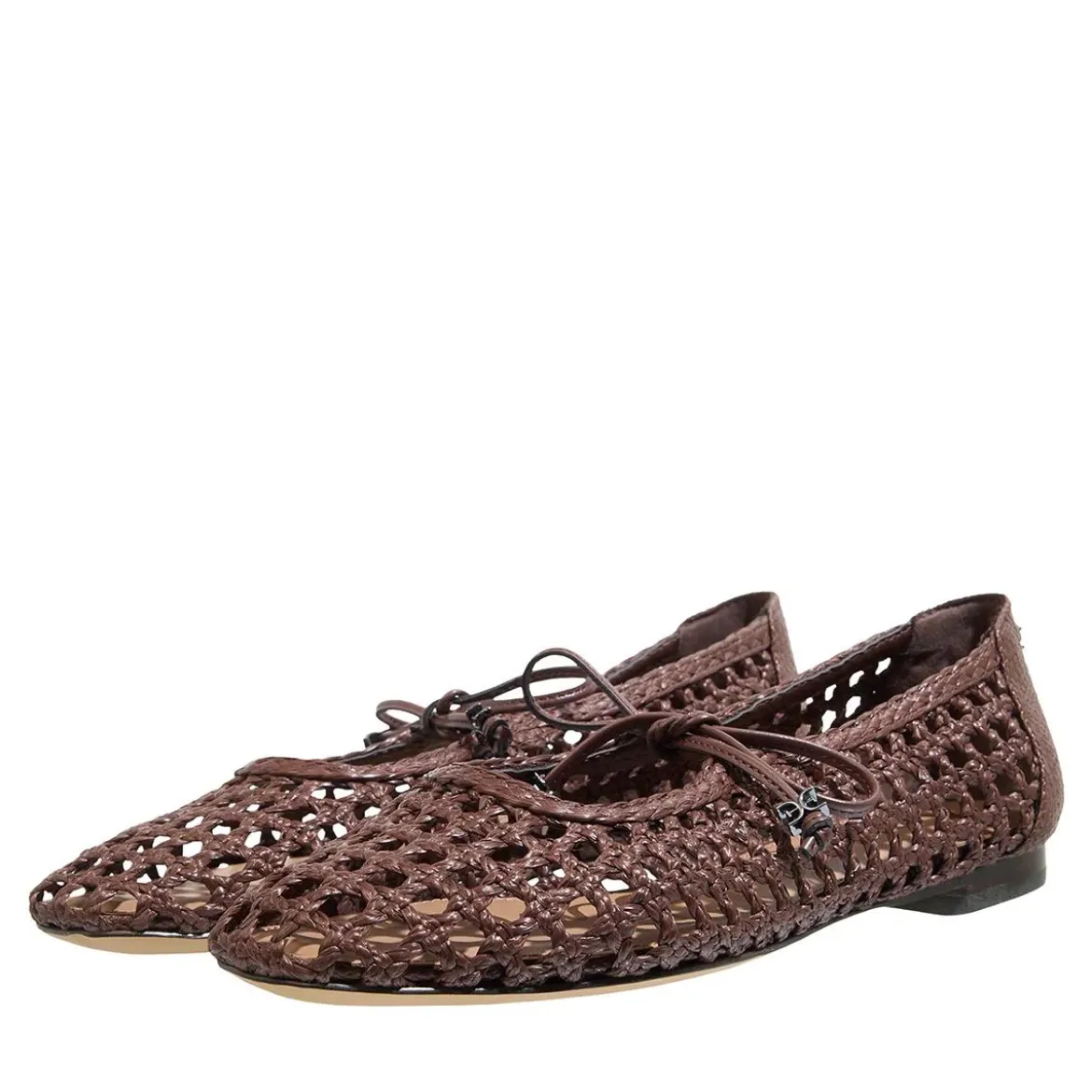 Sam Edelman Marcie Terazzo Brown Ballerinas