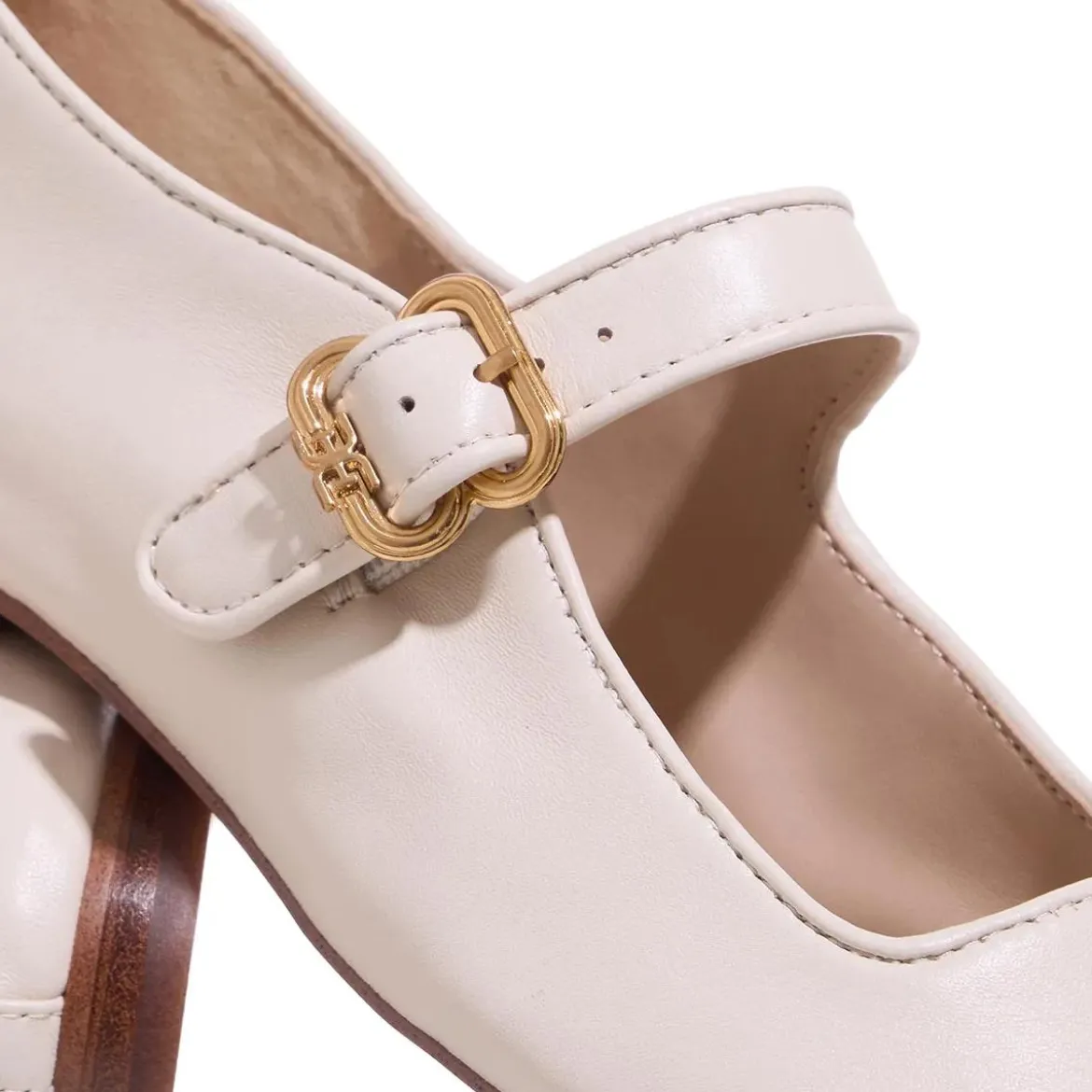 Sam Edelman Michaela Modern Ivory Ballerinas