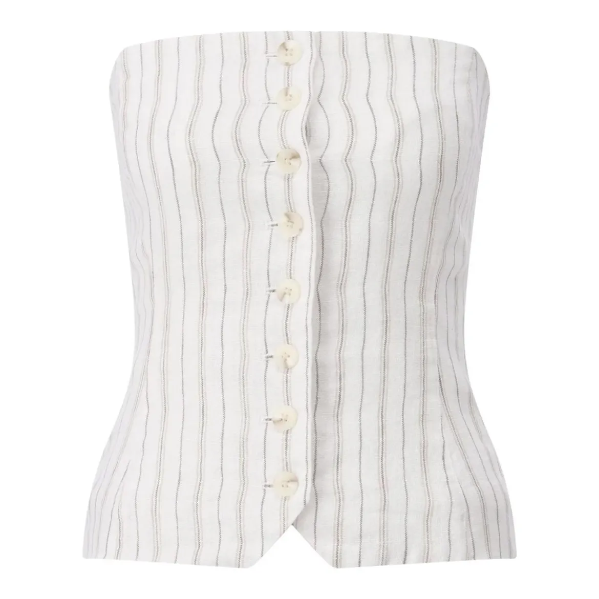 Samsøe Samsøe Ärmelloses Top Saellena Beige Top