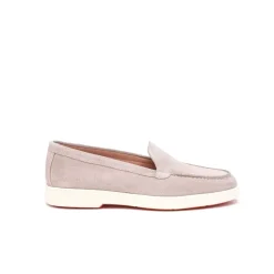 Santoni Flat Shoes Beige beige Schnürschuhe