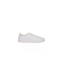 Santoni White Panelled Design Sneakers Neutrals Low-Top-Sneaker