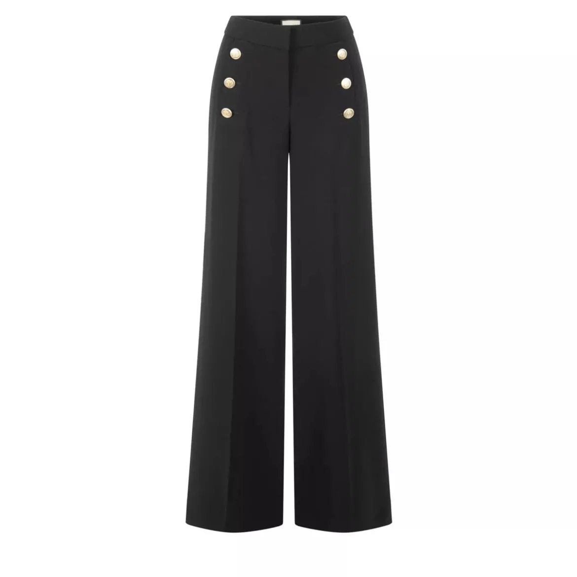 Seductive Bridget Schwarz Marlene-Hose
