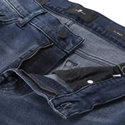 Seven for all Mankind Jeans Slimmy aus Baumwolle blau Jeans