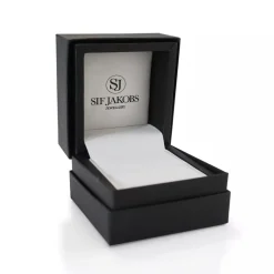 Sif Jakobs Jewellery Ellisse Cinque Ring Gold Pavéring