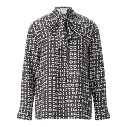 S Max Mara Seidenbluse Vittoria schwarz Bluse